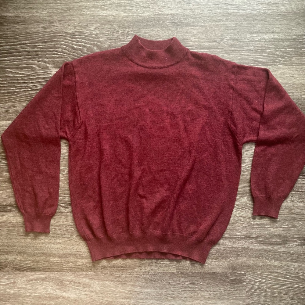 Preswick & Moore merino wool blend pullover sweater in size XL